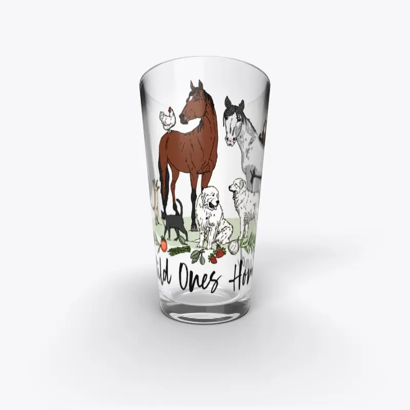 Pint Glass Color Logo